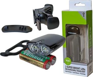 Geotech Lampa przednia Geotech GLI-001 HI-POWER 900cd czarna uniwersalny 3