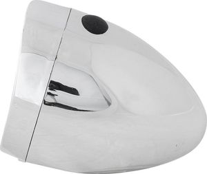 XC Light Lampa przednia-764B Retro 3 diody LED, zasilane 3x AAA, srebrna 2