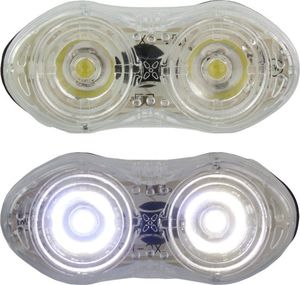 XC Light Lampa przednia XC-151W 2 diody Led 0,5W 4