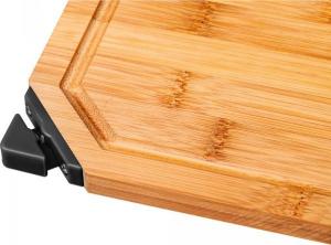 Deska do krojenia Lamart z ostrzałką bambusowa 2