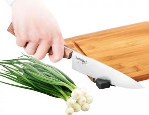 Deska do krojenia Lamart z ostrzałką bambusowa 3