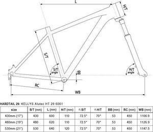 Kellys Rower górski TNT 50 Black Lime 19" 2