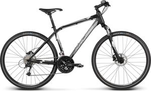 Kross Rower górski Evado 5.0 czarny-srebrny mat 2017 21" 1