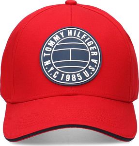 Tommy Hilfiger Czapka męska Round Pathc Cap czerwona (AM0AM04503 659) 2