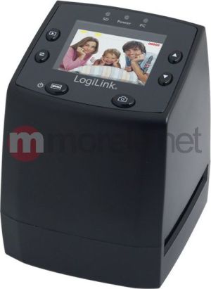 Skaner LogiLink Skaner slajdów/negatywów z wyświetlaczem LCD DS0001 1