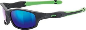 Uvex Okulary UVEX SPORTSTYLE 507 black mat green uniwersalny 1