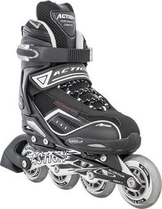 Rolki Action regulowane czarne r. 36 37 38 39 2