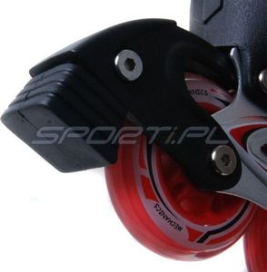 Rolki Mechanics PW-126C rekreacyjne regulowane czerwone r. 33-36 5