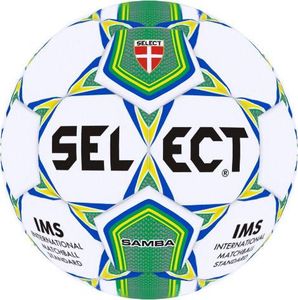 Select Piłka nożna Select Samba 5 biało/zielona IMS B-GR 5 1
