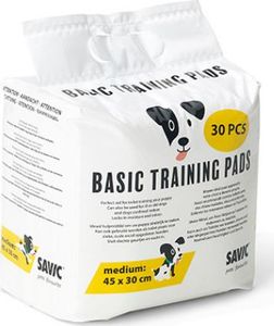 Savic Savic Basic Pads średnie podkłady dla psa 45 x 30 cm, op. 30 szt. uniwersalny 1