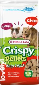 Versele-Laga Versele-Laga Crispy Pellet Rats & Mice - granulat dla myszy i szczurów 1 kg uniwersalny 1