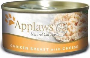 Applaws Applaws Cat karma dla kotów kurczak, ser w bulionie puszka 70g uniwersalny 1