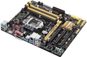 Płyta główna Asus H87M-PLUS Intel H87 (2xPCX/VGA/DZW/GLAN/SATA3/USB3/RAID/DDR3/CROSSFIRE) 2