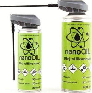 nanoOIL Olej silikonowy NANOOIL 200ml uniwersalny 1