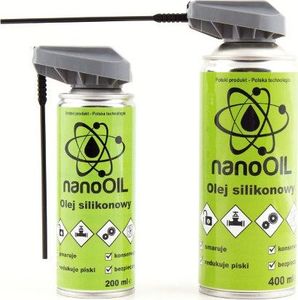 nanoOIL Olej silikonowy NANOOIL 400ml uniwersalny 1