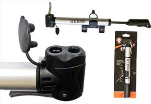 Bee Pompka rowerowa BEE ZF-023A aluminiowa, dwuzaworowa z blokadą uniwersalny 2