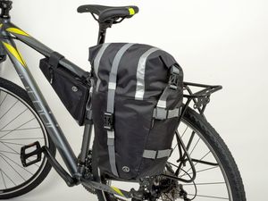 Author Torba na bagażnik boczna AUTHOR A-N495 czarna uniwersalny 3