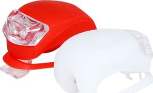 XC Light Zestaw lamp XC-108 silikon, 2-super Led przód +tył 2