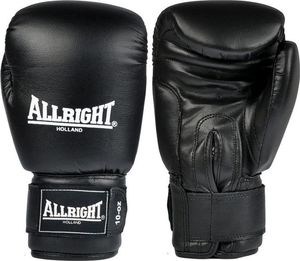 Allright Rękawice bokserskie Allright PVC czarne 10oz 1