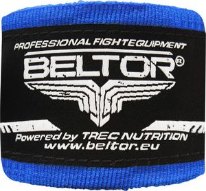 Beltor Beltor bandaż bokserski bawełniany niebieski 4m 1