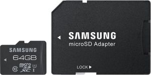 Karta Samsung Pro MicroSDXC 64 GB Class 10  (MBMGCGBA) 1