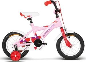 Kross Rower dla dzieci Cindy 12" różowy-czerwony-fioletowy połysk 2017 uniwersalny 1