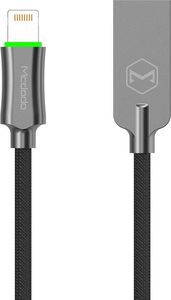 Kabel USB Mcdodo Knight Series Auto Disconnect Lightning Cable 1.2m Grey 1