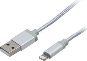Kabel USB Blow USB-A - Lightning 1 m Biały (66-105#) 1