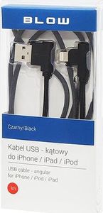 Kabel USB Blow USB-A - 1 m Czarny (66-119#) 2