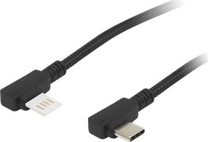Kabel USB Blow USB-A - 1 m Czarny (66-139#) 1