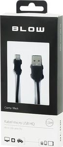 Kabel USB Blow USB-A - 1.5 m Czarny (66-116#) 1