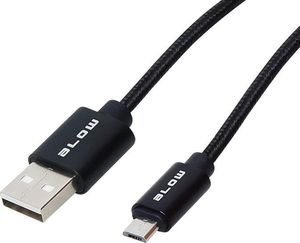 Kabel USB Blow USB-A - 0.5 m Czarny (66-110#) 1