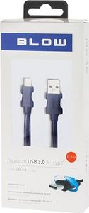 Kabel USB Blow USB-A - 0.5 m Czarny (66-121#) 2