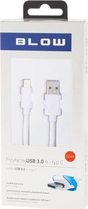 Kabel USB Blow USB-A - 0.5 m Biały (66-120#) 2