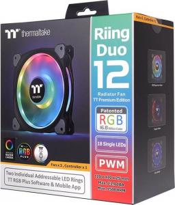 Wentylator Thermaltake Riing Duo 12 RGB 3-pack + Hub (CL-F073-PL12SW-A) 9