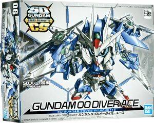 Figurka Figurka kolekcjonerska SD Gundam Cross Silhouette OO Diver Ace 1