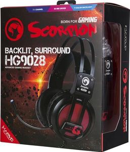 Słuchawki Marvo  Czarne (HG9028) 5