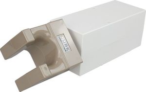 Peruzzo Rowerowy wieszak ścienny QUBE XL COOL BIKE RACK biało brązowy uniwersalny 2