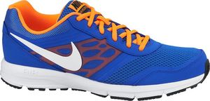Nike Buty męskie Air Relentless 4 niebiesko-pomarańczowe r. 43 (685138-400) 1