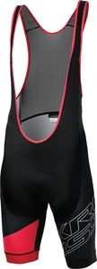 Kross Spodenki Kross RUBBLE czarno-czerwone Bib Short XL 1