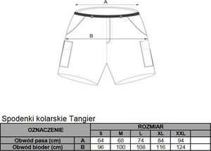 Accent Szorty z wypinanymi majtkami Tanger czarne XL 2