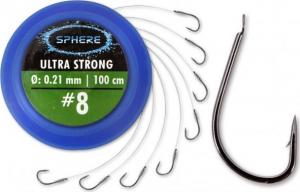 Browning #8 Sphere Ultra Strong czarny nikiel 2,60kg,5,70lbs Ø0,16mm 100cm 8szt 0,028g (4785008) 1
