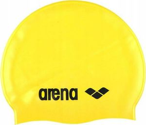 Arena Czepek Arena Classic Silicone (damska, męska; kolor żółty) 1