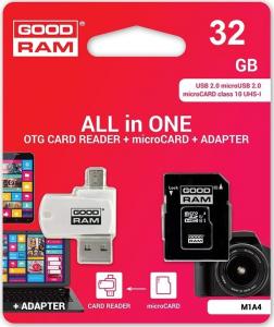 Karta GoodRam All in One MicroSDHC 32 GB Class 10 UHS-I/U1  (M1A4-0320R12) 4