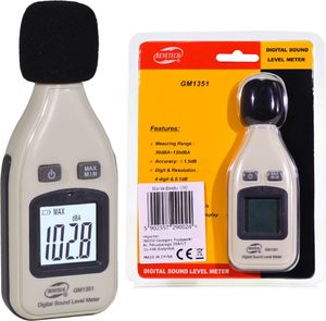 Benetech miernik dźwięku decybelomierz sonometr uniwersalny (GM2) 4