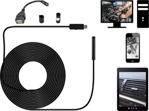 Acurel Endoskop wodoodporny kamera inspekcyjna 15m 7mm USB uniwersalny 1
