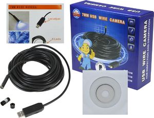 Acurel Endoskop wodoodporny kamera inspekcyjna 15m 7mm USB uniwersalny 9