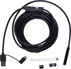 Acurel Endoskop wodoodporny kamera inspekcyjna 5m 8mm USB uniwersalny 2