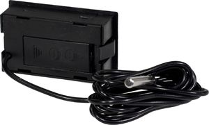 Stacja pogodowa Cyfrowy termometr sonda wyświetlacz LCD 1m sonda uniwersalny 2