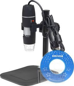 Mikroskop Acurel Mikroskop cyfrowy kamera USB 8 LED 500X 2MPX uniwersalny 2